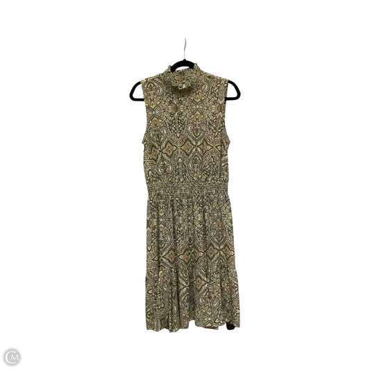 Dress Casual Midi By Nanette By Nanette Lepore In Multi-colored, Size: 12