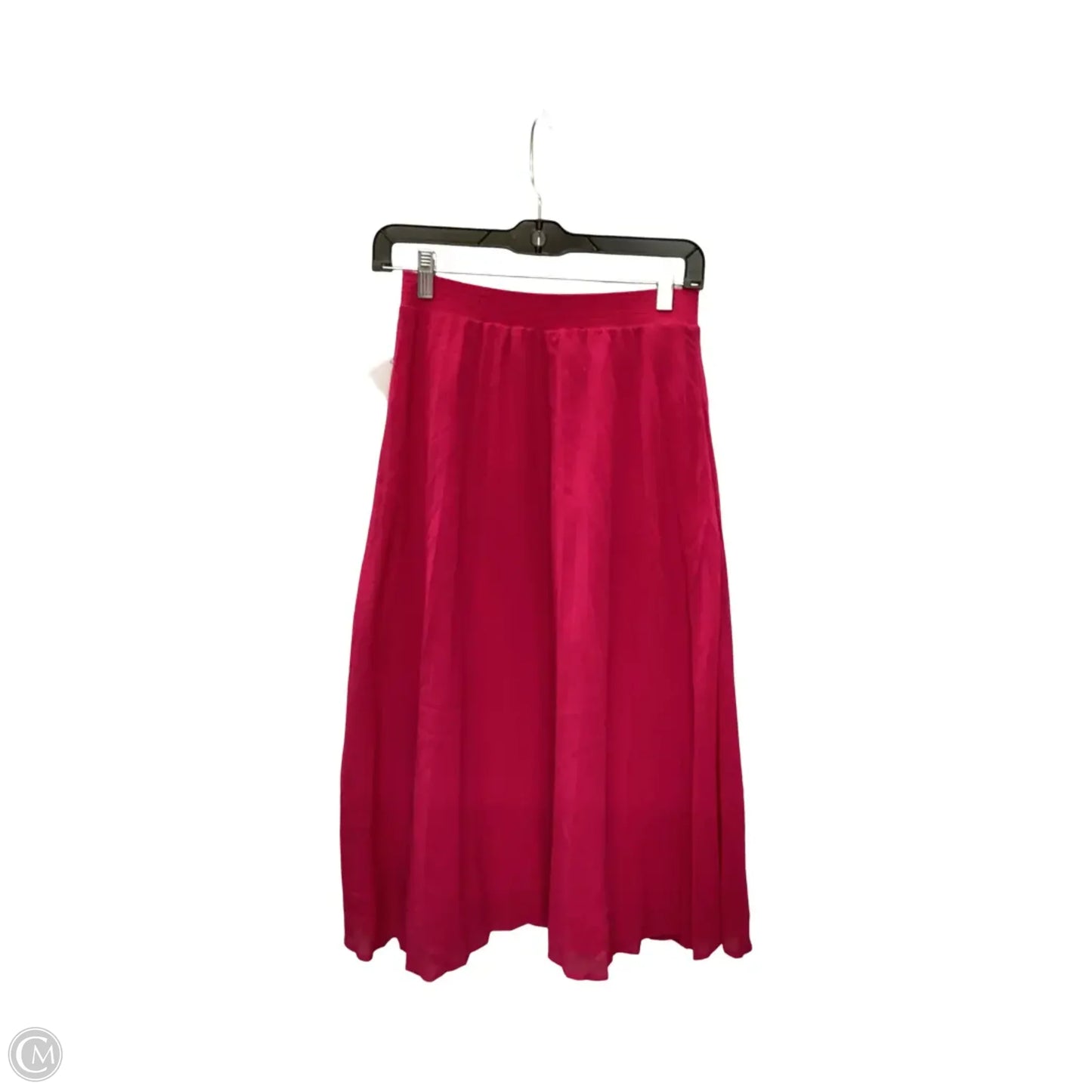 Skirt Maxi By A New Day In Pink, Size: Xs