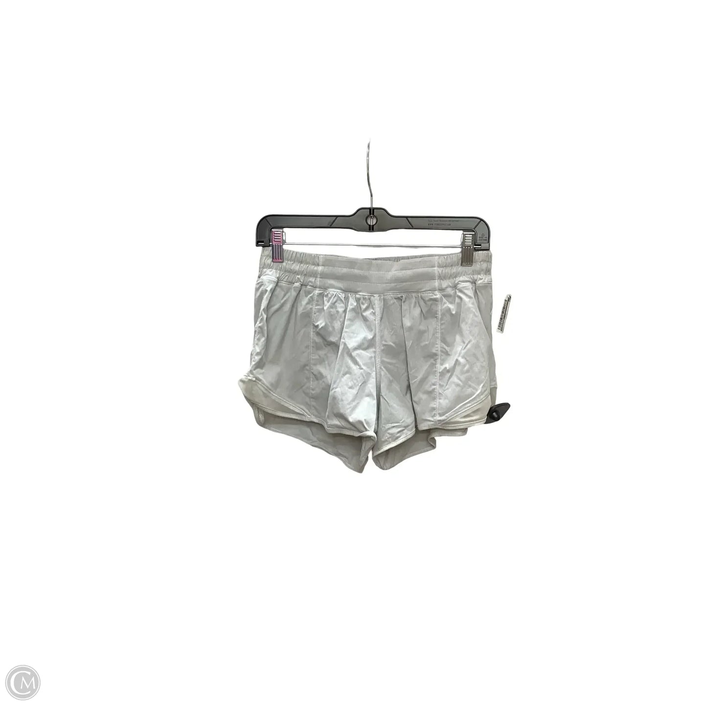 Athletic Shorts By Lululemon In Grey, Size: 8