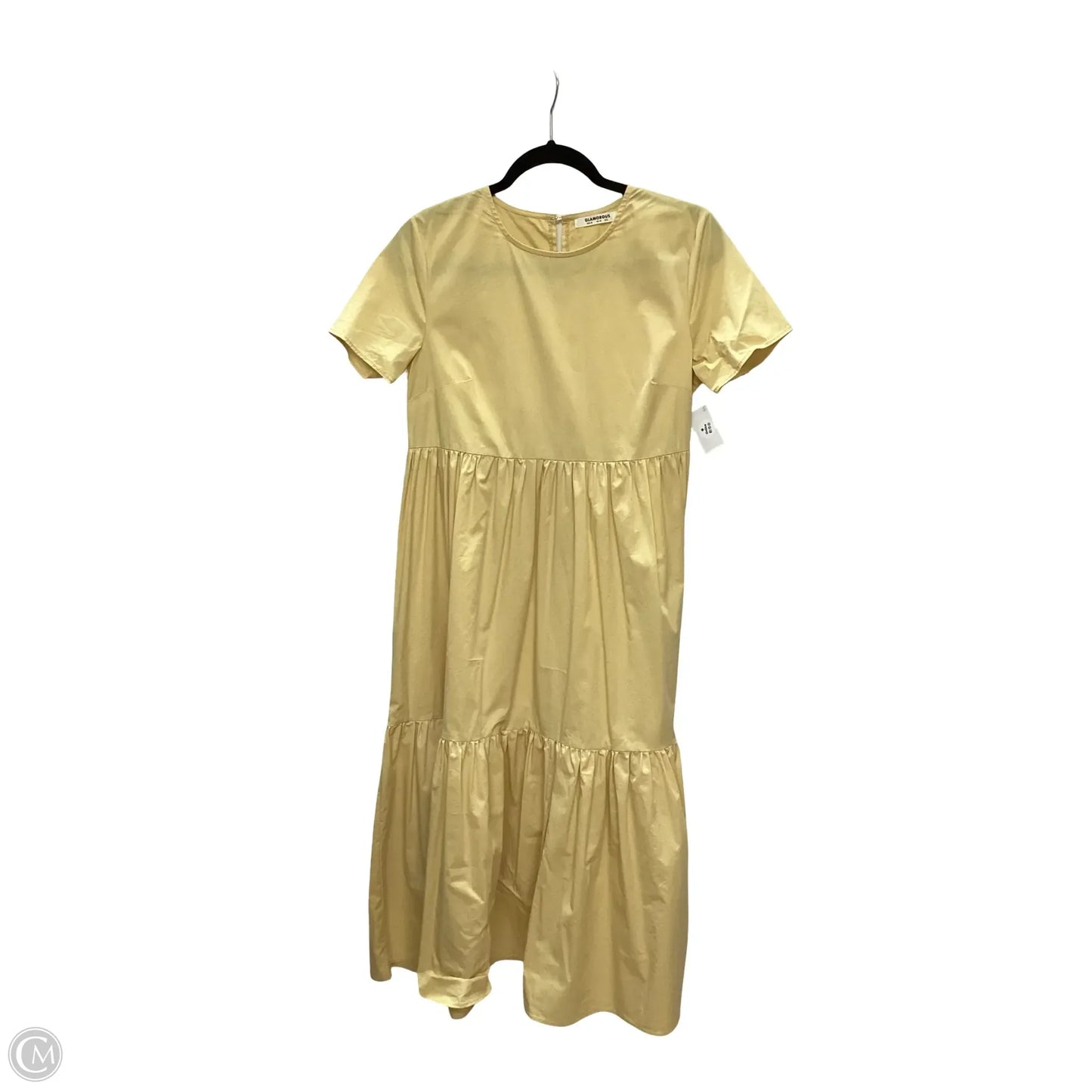Dress Casual Maxi By Glamorous In Yellow, Size: 6