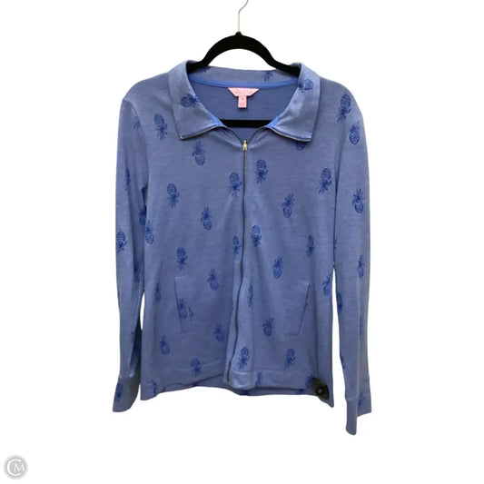 Jacket Designer By Lilly Pulitzer In Blue, Size: M