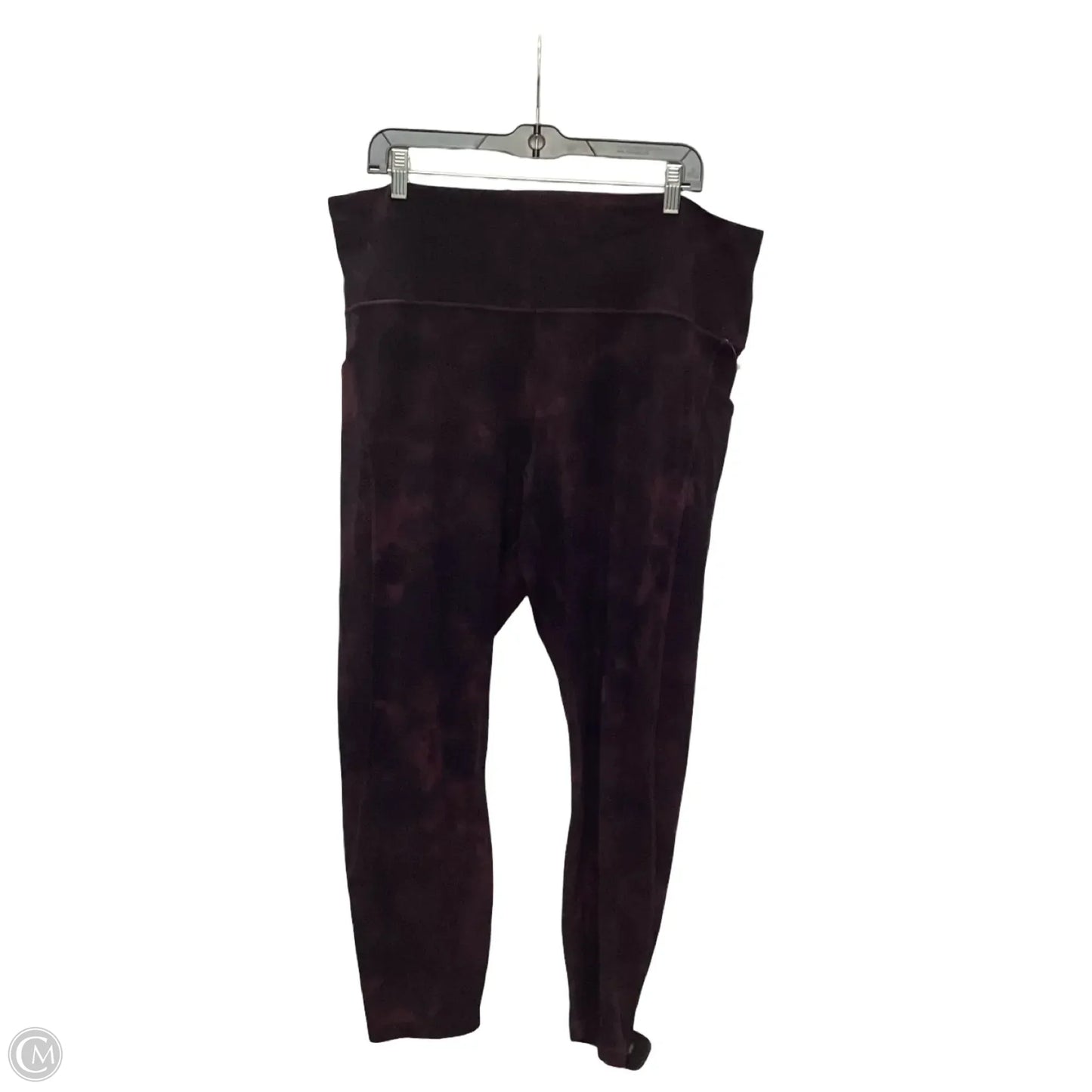 Athletic Leggings By Lululemon In Purple, Size: 18
