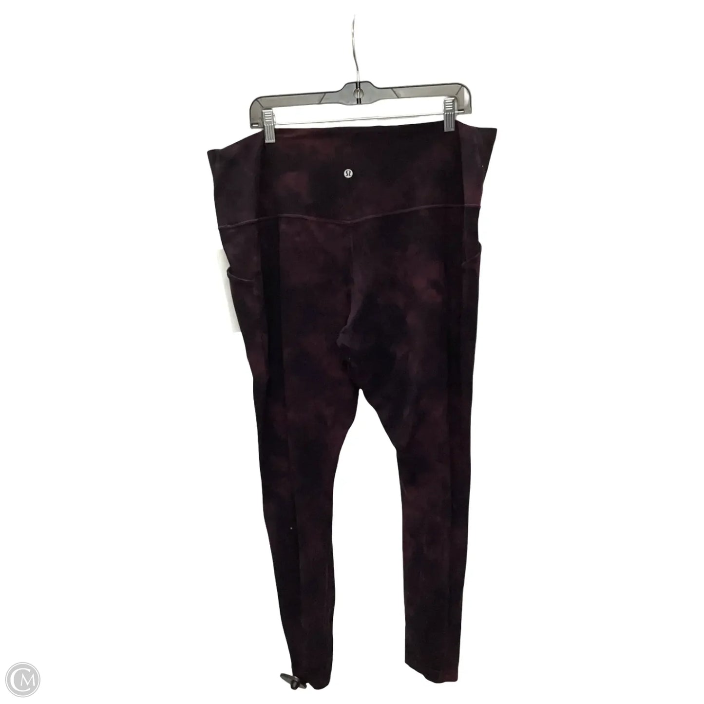 Athletic Leggings By Lululemon In Purple, Size: 18