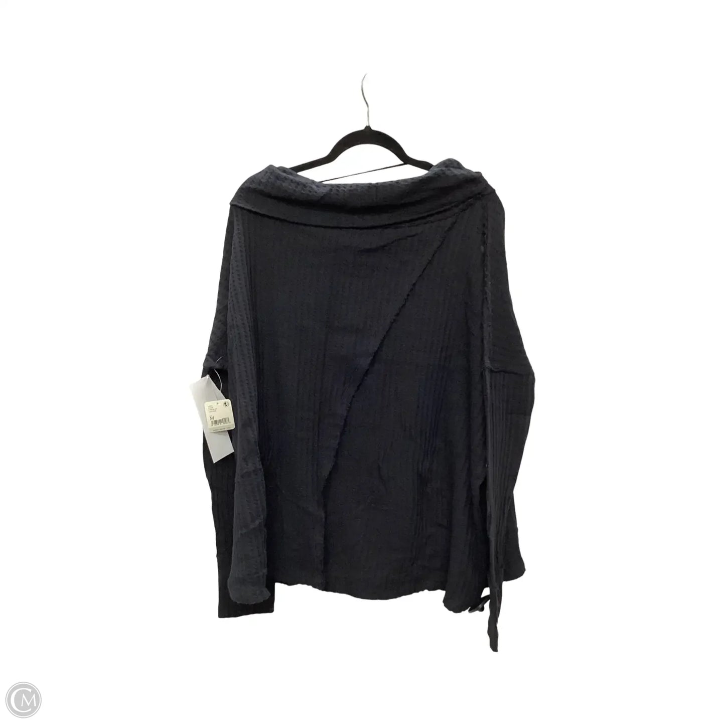 Blouse Long Sleeve By Free People In Black, Size: M