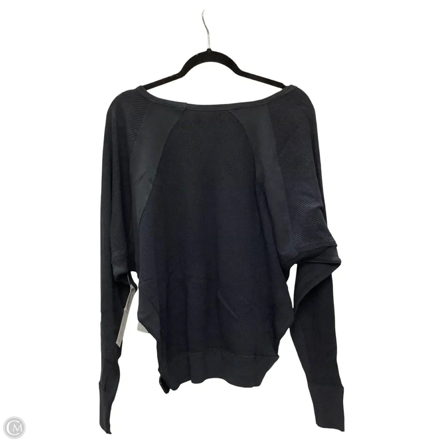 Blouse Long Sleeve By Free People In Grey, Size: S