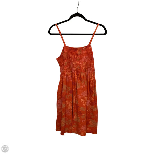 Dress Casual Short By Universal Thread In Orange, Size: M