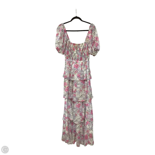Dress Casual Maxi By Entro In Floral Print, Size: M