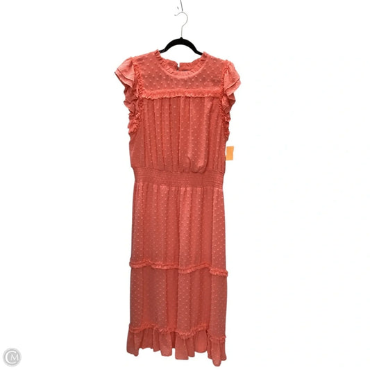 Dress Casual Maxi By Cece In Peach, Size: 2x