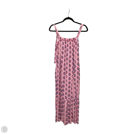 Dress Casual Midi By Old Navy In Pink, Size: M