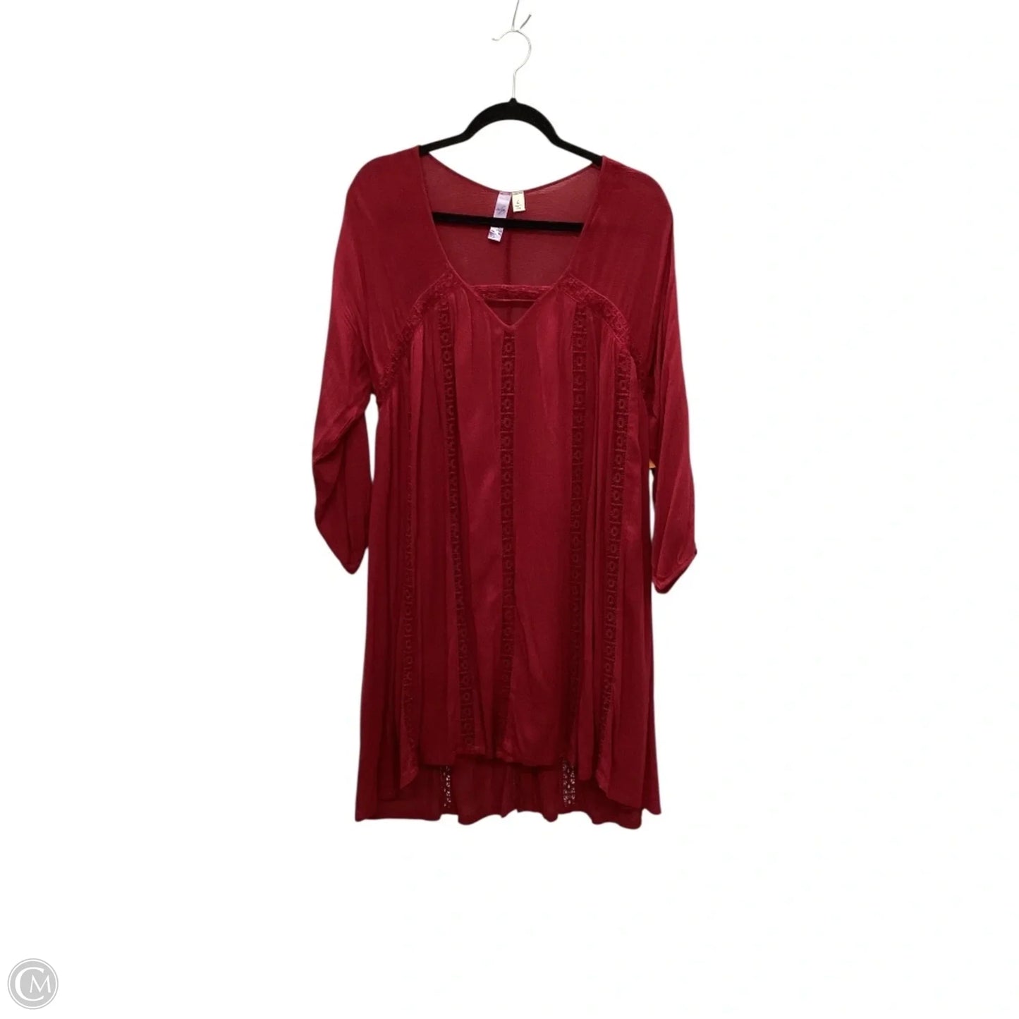 Dress Casual Short By Alya In Red, Size: L