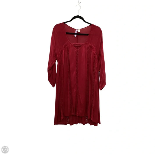 Dress Casual Short By Alya In Red, Size: L