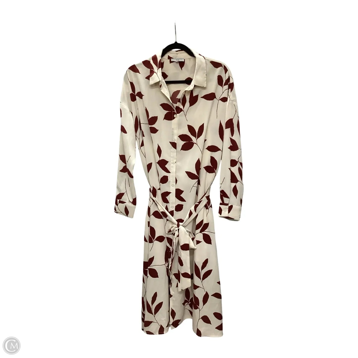 Dress Casual Midi By Fate In Cream, Size: M