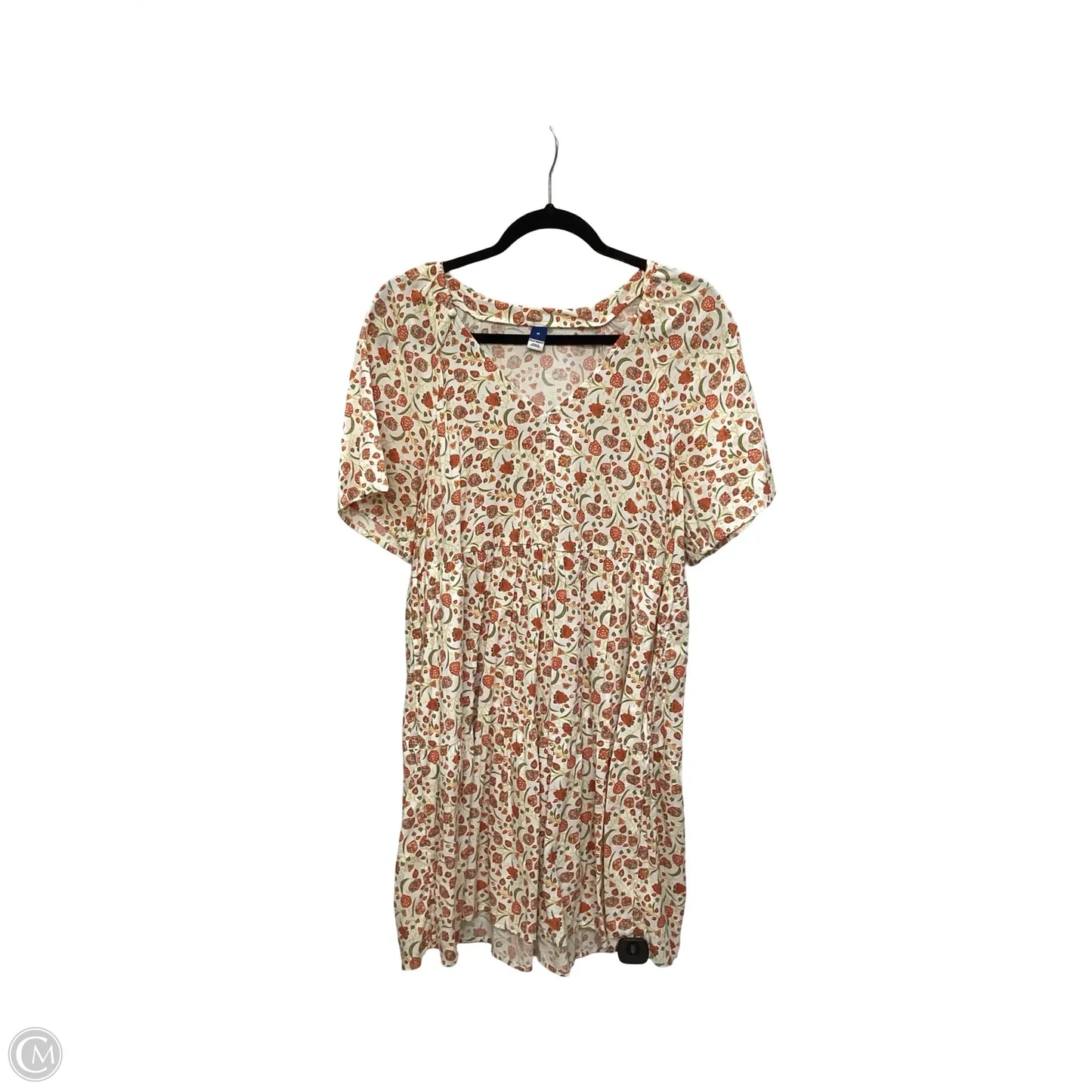 Dress Casual Short By Old Navy In Floral Print, Size: M