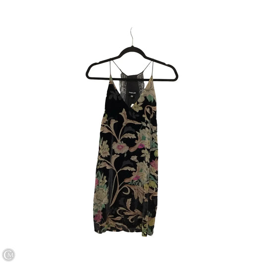 Dress Casual Short By Sugar Lips In Floral Print, Size: Xs