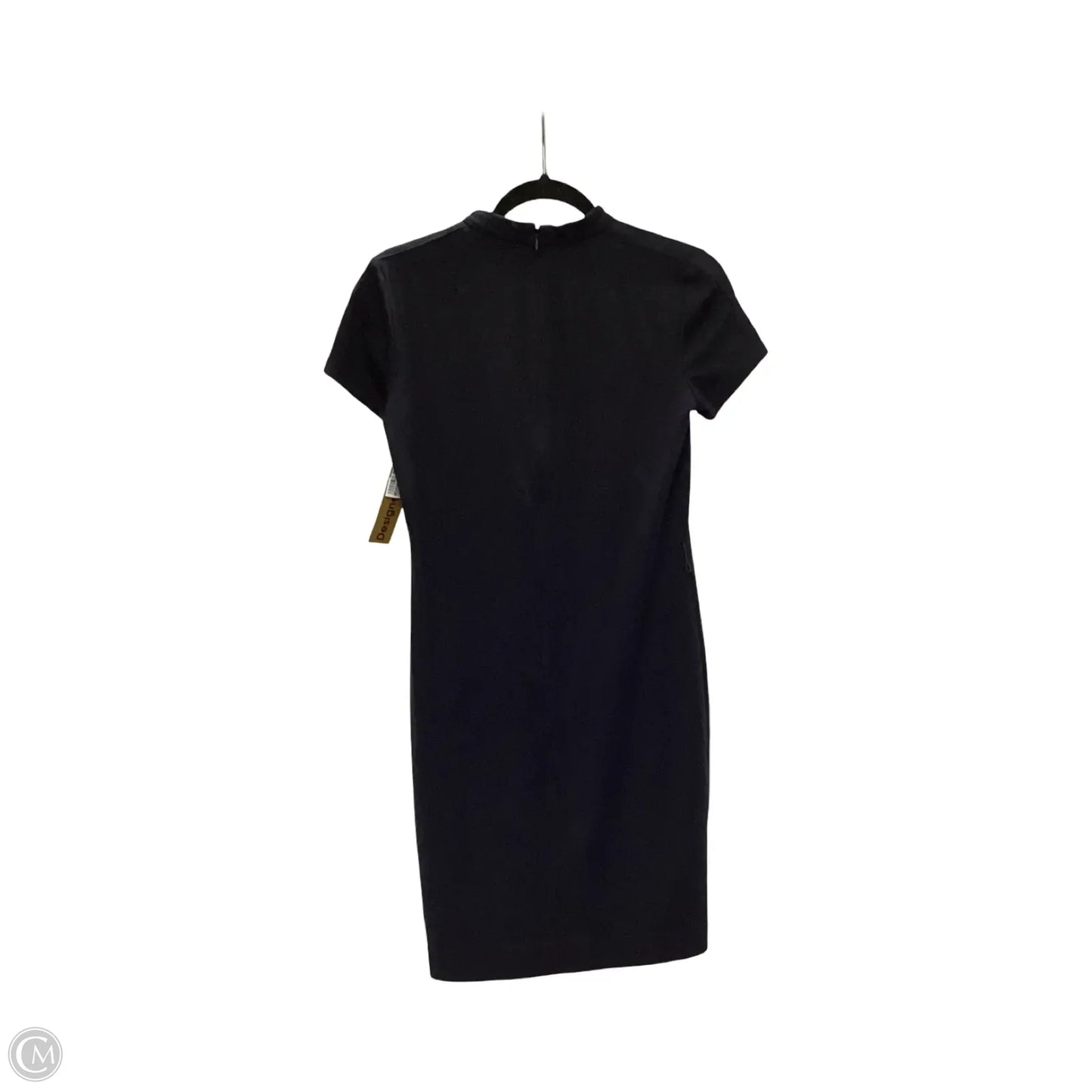 Designer Dress Casual Short By Brooks Brothers In Black, Size: 4