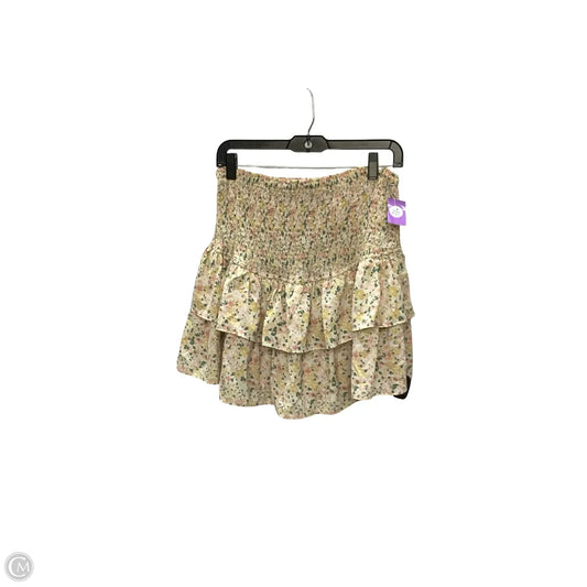 Skirt Mini & Short By Entro In Floral Print, Size: L