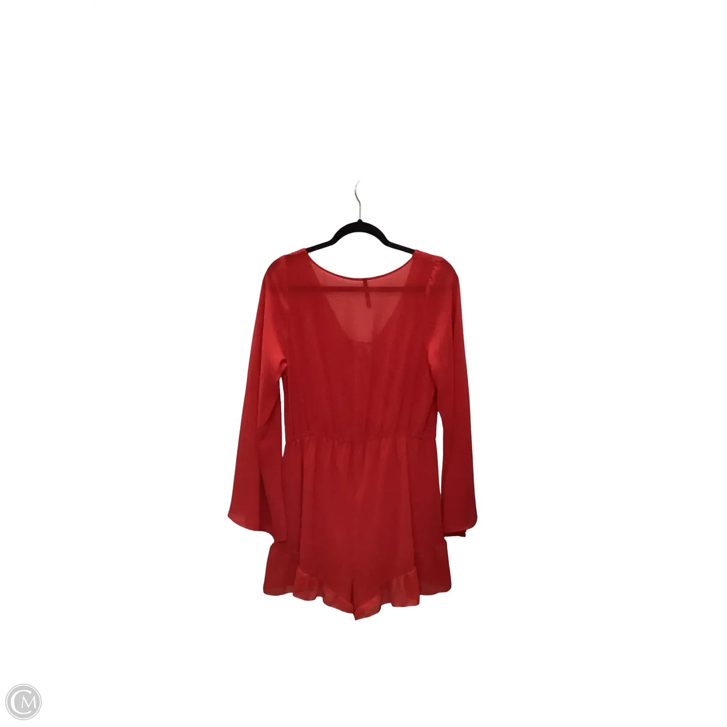 Romper By Peppermint In Red, Size: L