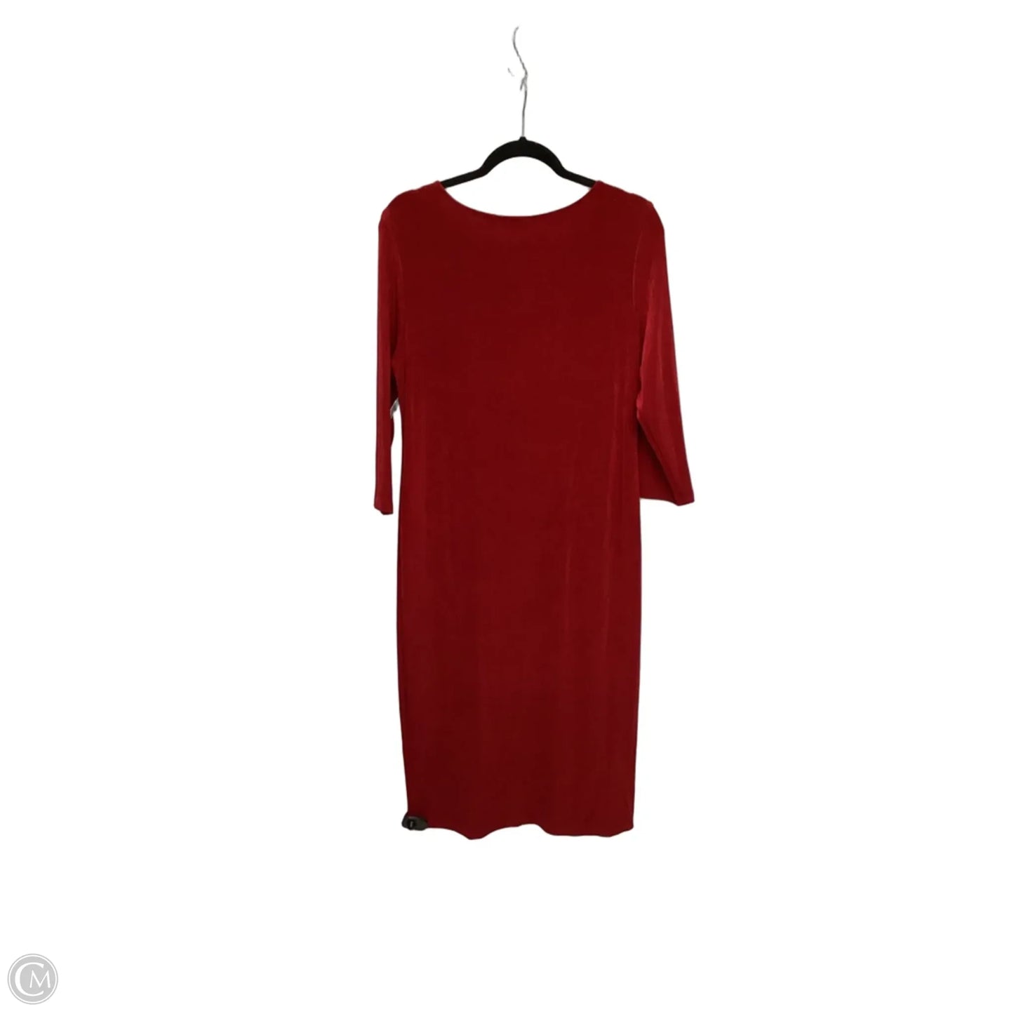 Dress Party Long By Chicos In Red, Size: L