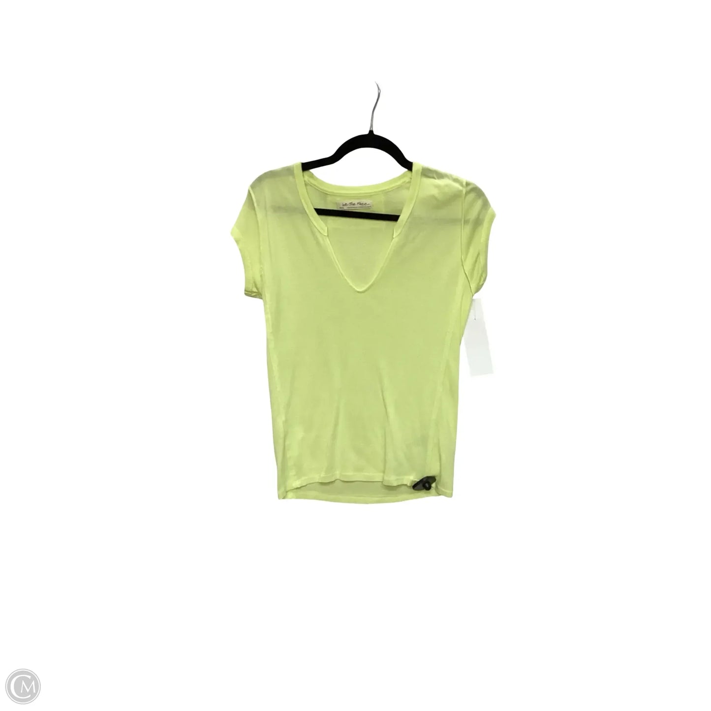 Top Short Sleeve By We The Free In Yellow, Size: S
