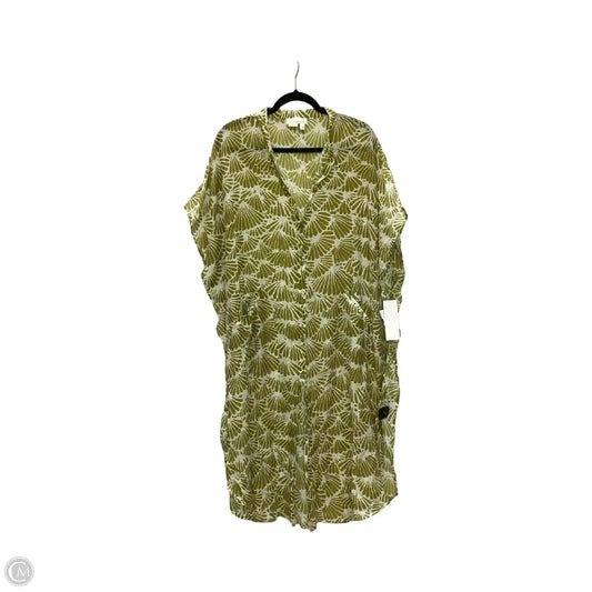 Tunic Short Sleeve By Anthropologie In Green, Size: Osfm