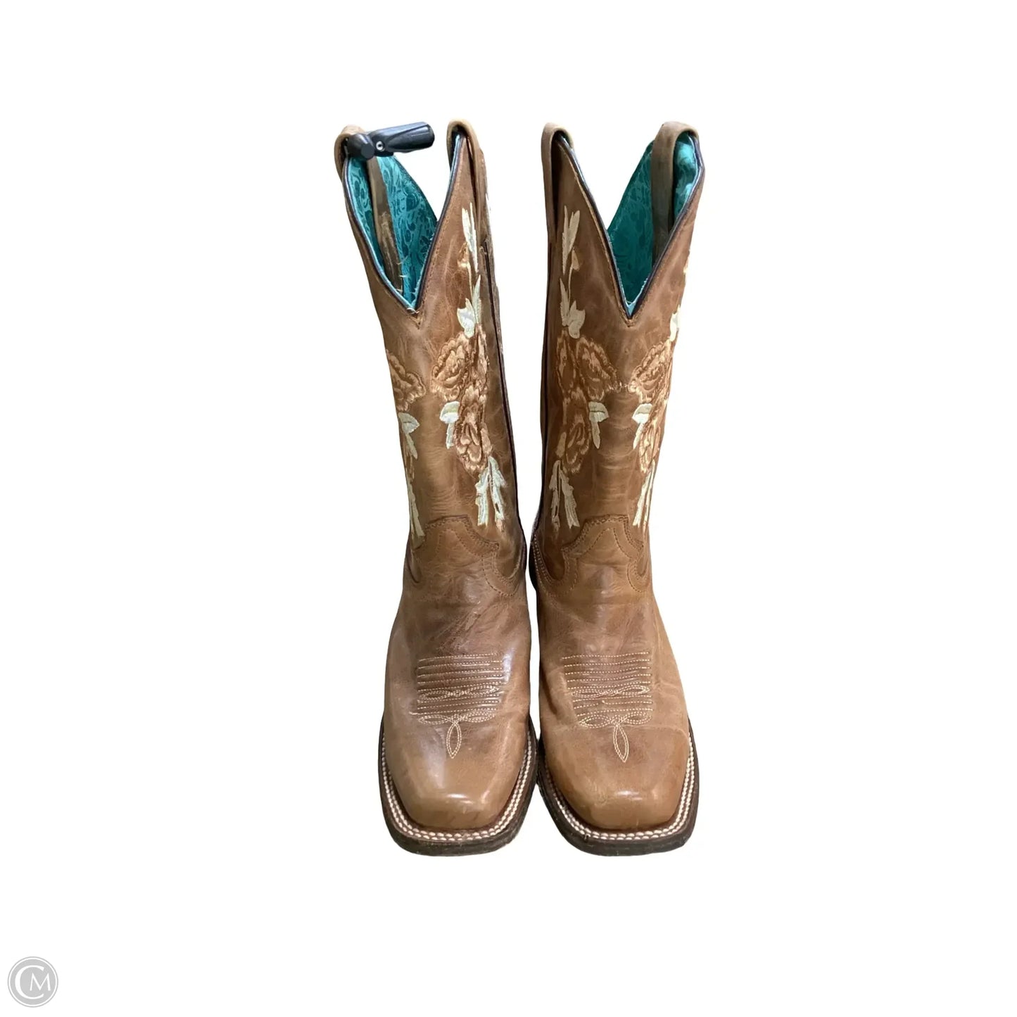 Boots Western By Corral In Floral Print, Size: 8