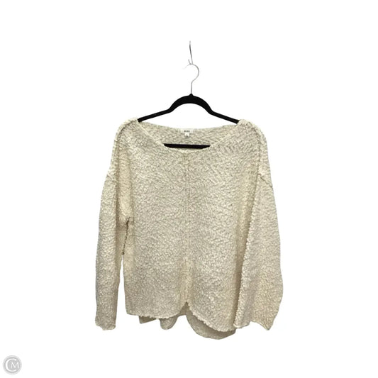 Sweater By Mine In Cream, Size: L