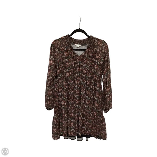 Dress Casual Short By American Eagle In Floral Print, Size: S