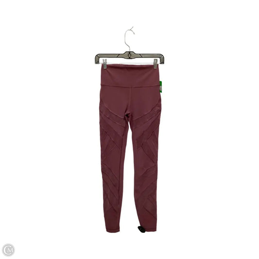 Athletic Leggings By Lululemon In Pink, Size: 4