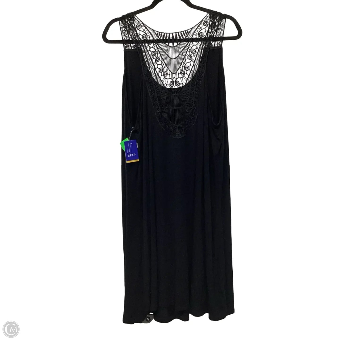 Dress Casual Short By Apt 9 In Black, Size: 3x