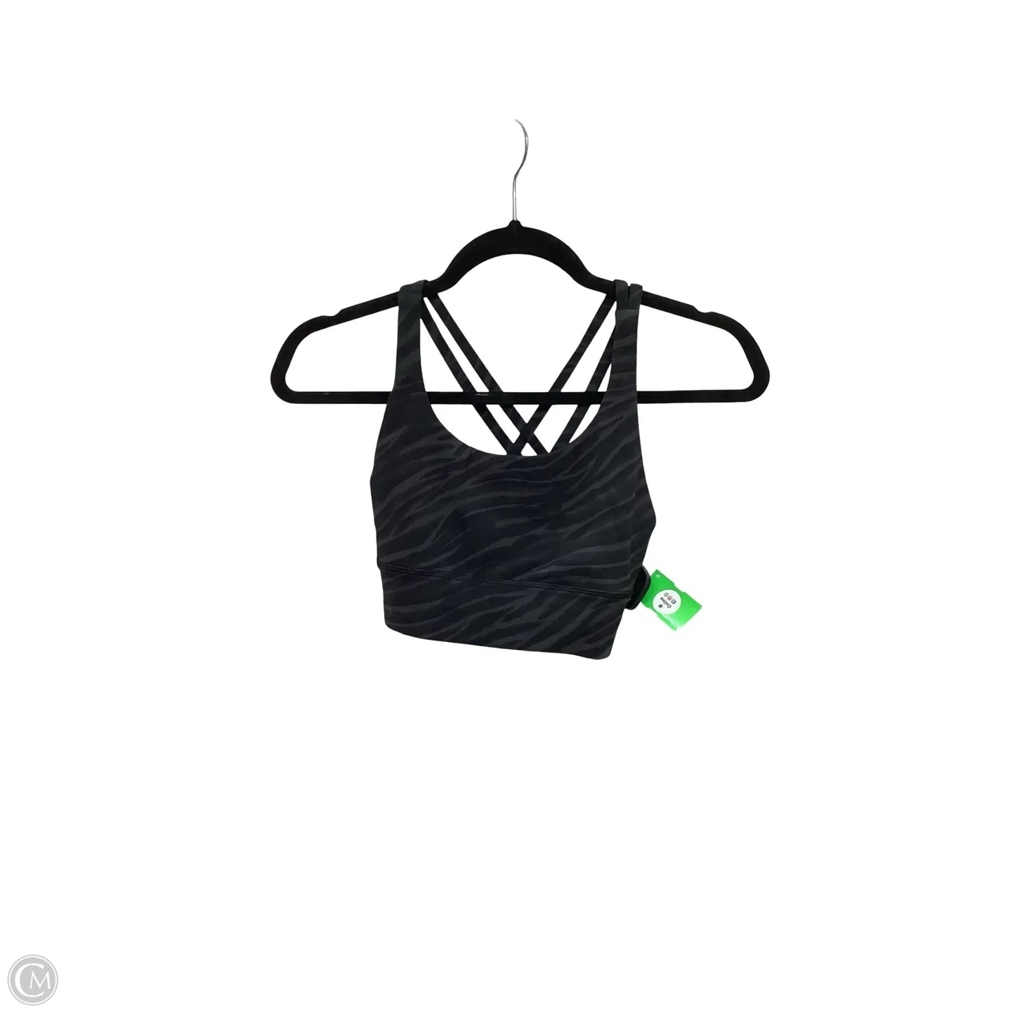 Athletic Bra By Lululemon In Grey, Size: 4