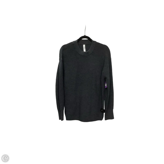 Sweater By Lululemon In Grey, Size: 8