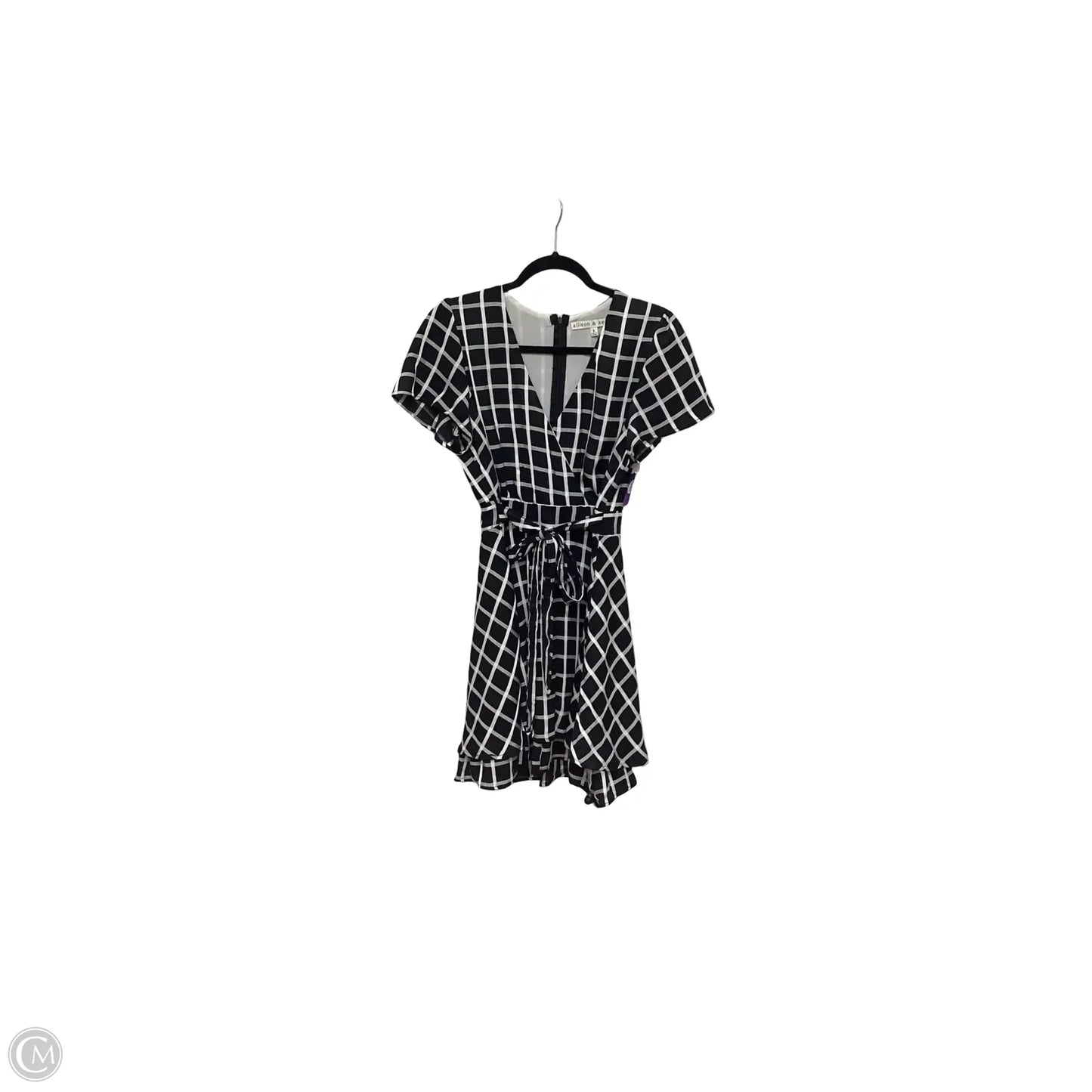 Dress Casual Short By Clothes Mentor In Black, Size: L