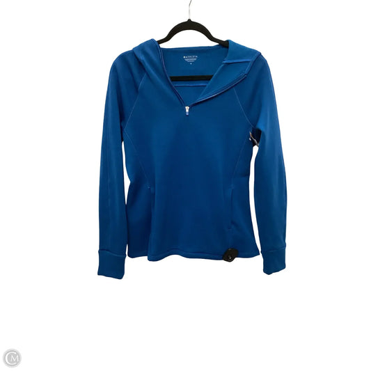 Athletic Jacket By Athleta In Blue, Size: M