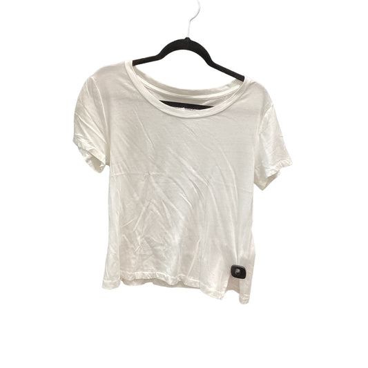 White Top Short Sleeve Basic Aeropostale, Size M