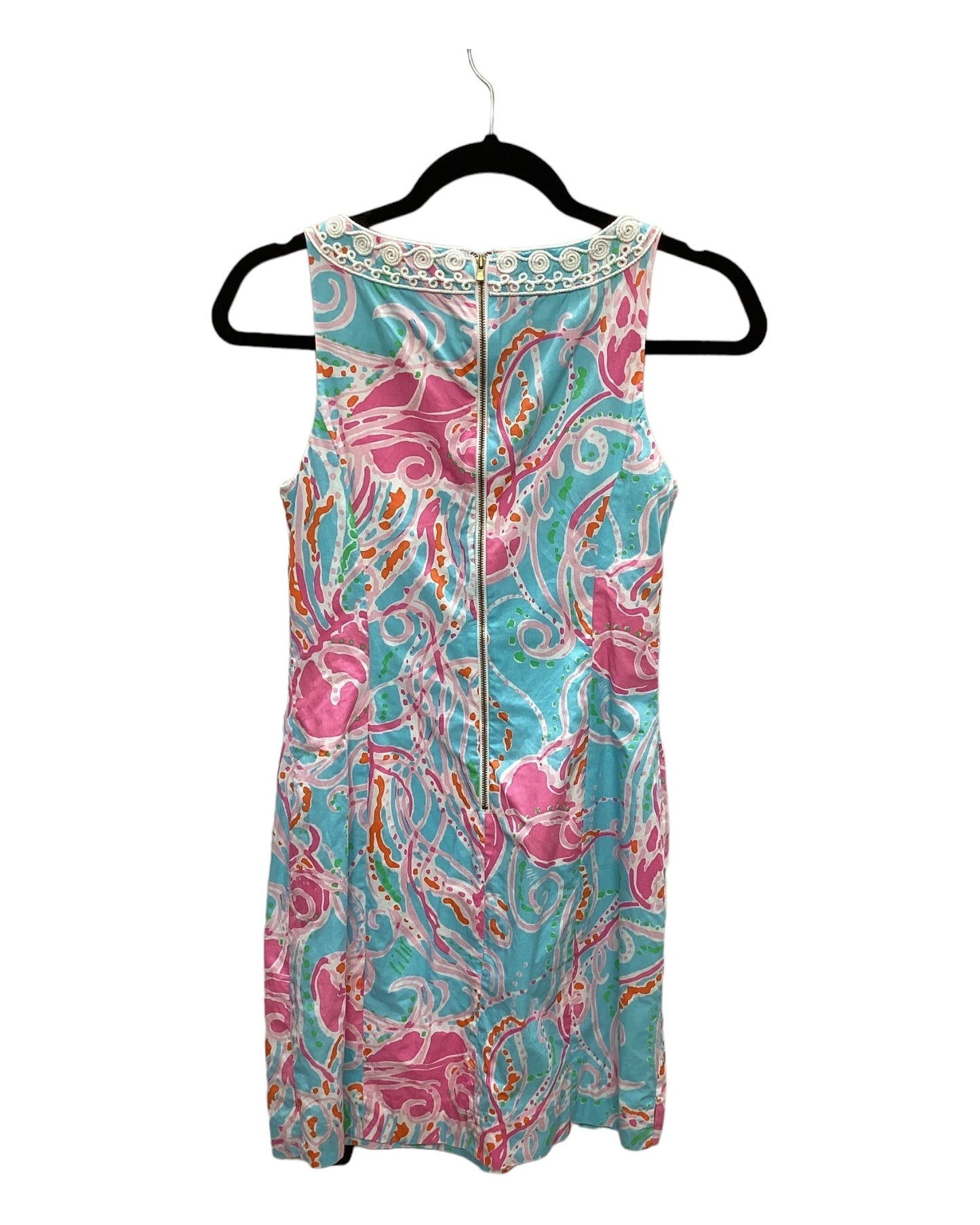 Blue Dress Designer Lilly Pulitzer, Size 0