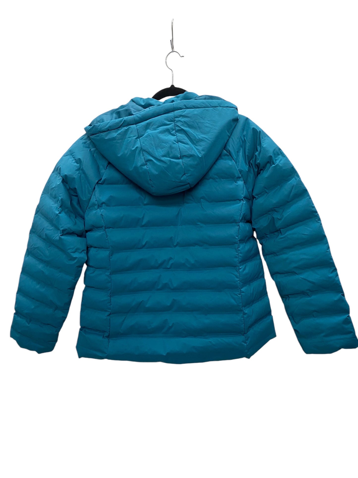 Jacket Puffer & Quilted By Time And Tru In Teal, Size: L