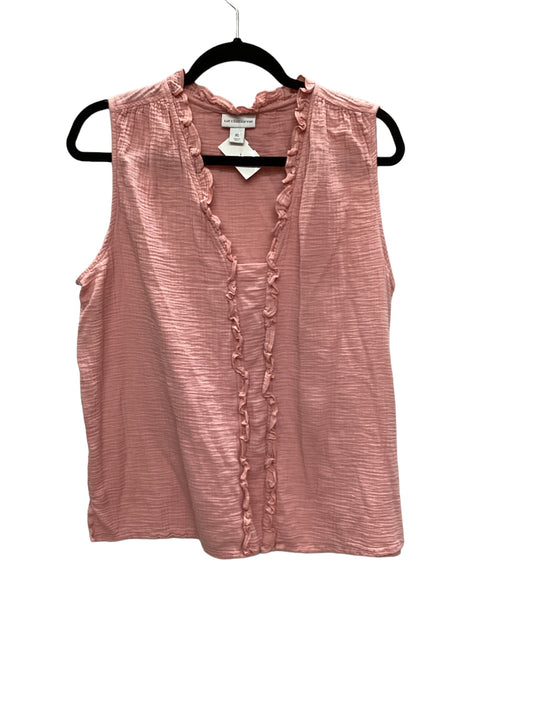 Pink Top Sleeveless Liz Claiborne, Size Xl