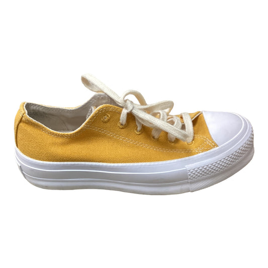 Yellow Shoes Sneakers Converse, Size 7