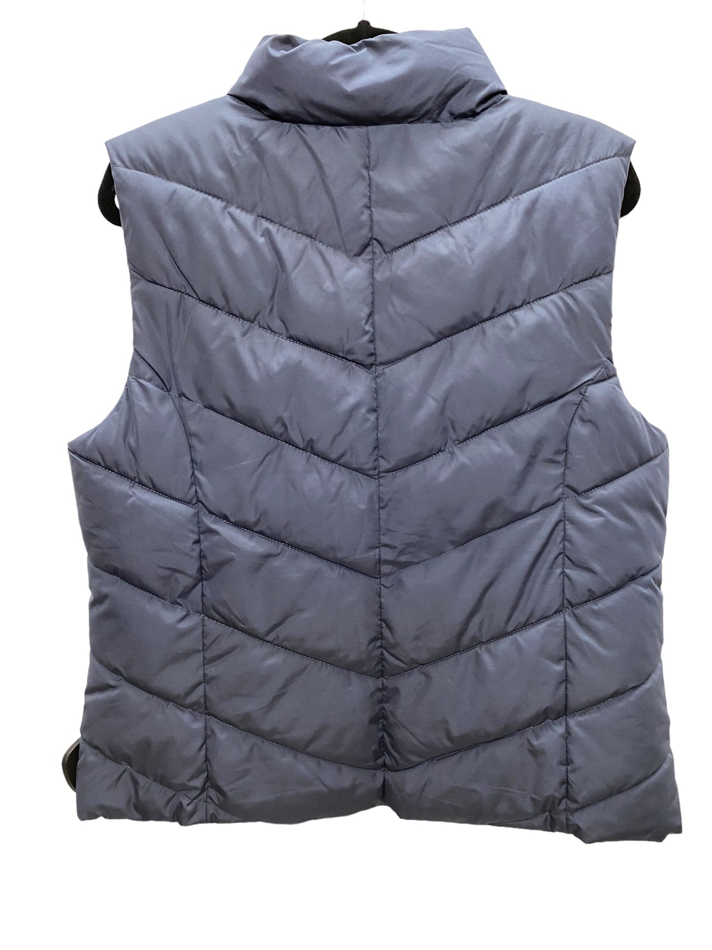 Vest Puffer & Quilted By Cole-haan In Blue, Size: L