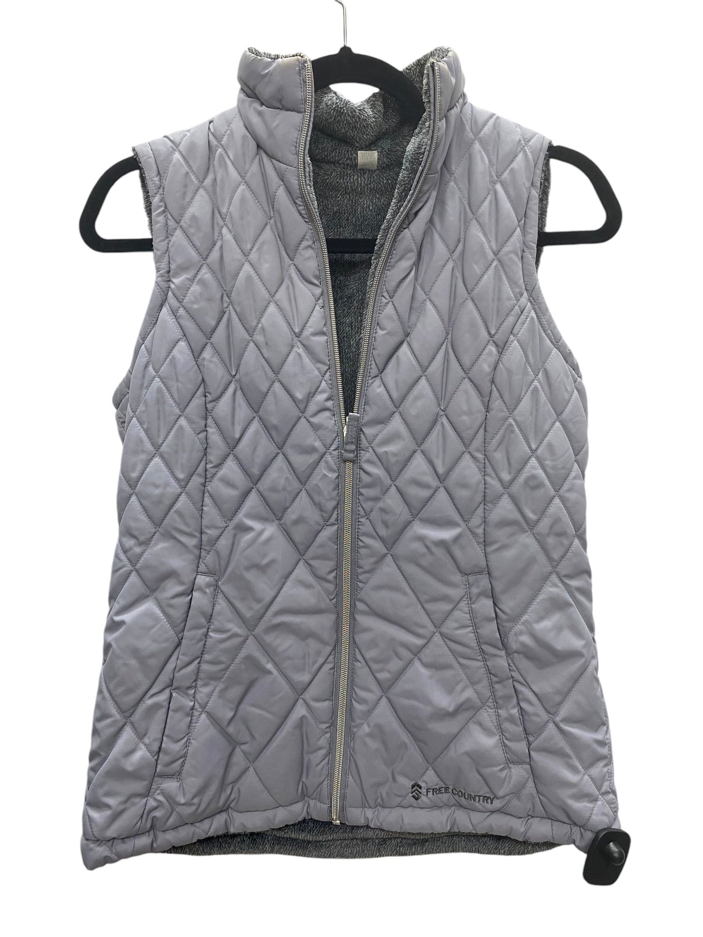 Vest Puffer & Quilted By Clothes Mentor In Grey, Size: S