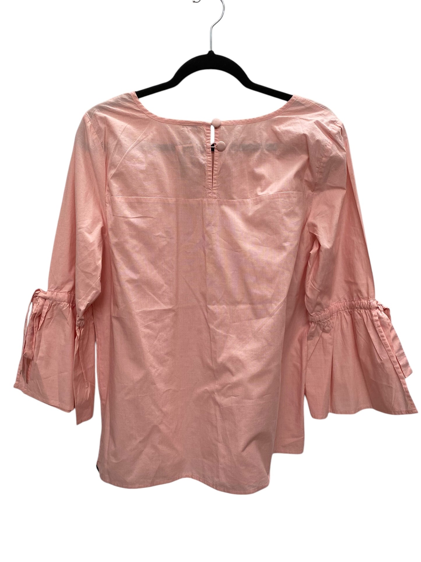 Top Long Sleeve By J. Crew In Pink, Size: M