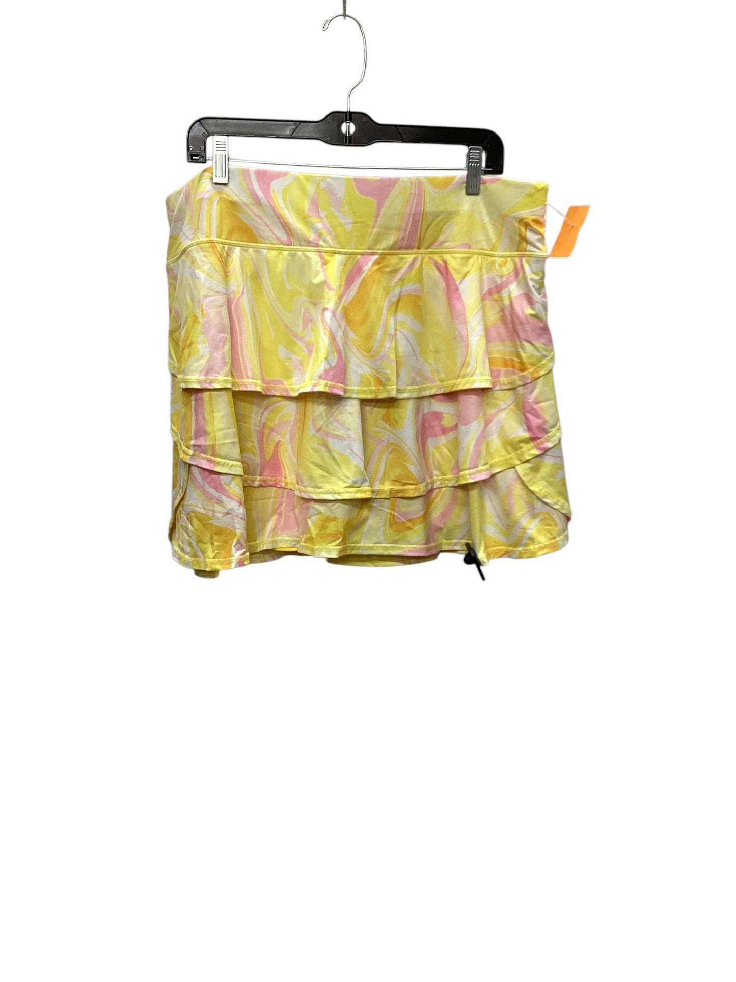 Athletic Skort By Ideology In Yellow, Size: 1x