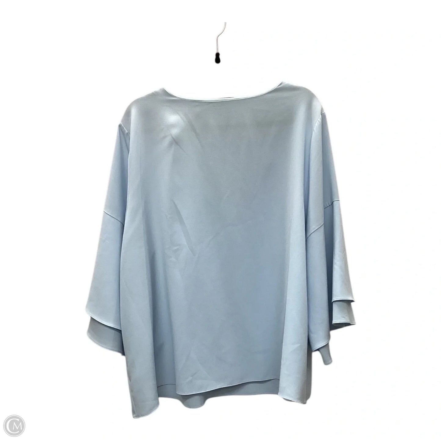 Top Short Sleeve By Lane Bryant In Blue, Size: 3x