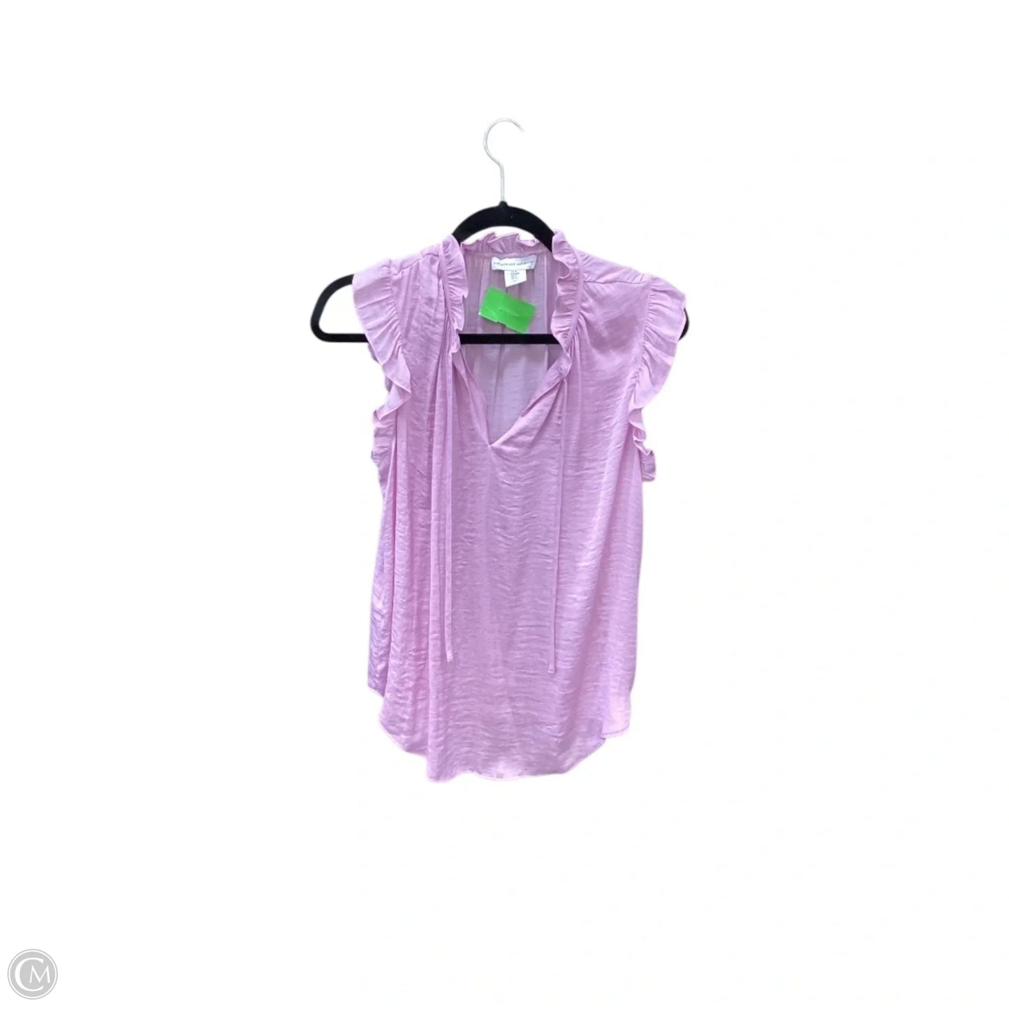 Top Sleeveless Basic By Cupcakes And Cashmere In Pink, Size: M