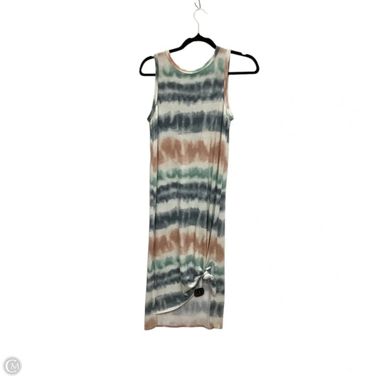 Dress Casual Maxi By Hem & Thread In Tie Dye Print, Size: S