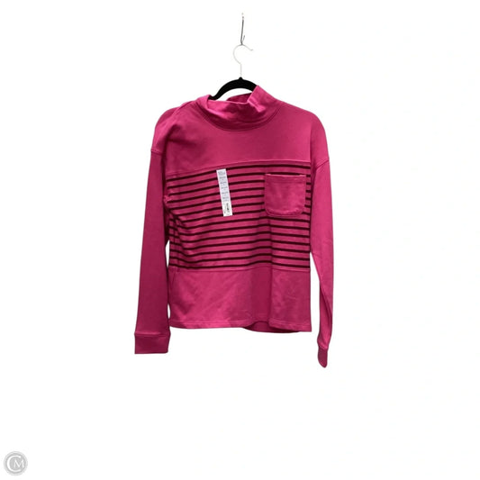 Top Long Sleeve By Croft And Barrow In Pink, Size: S