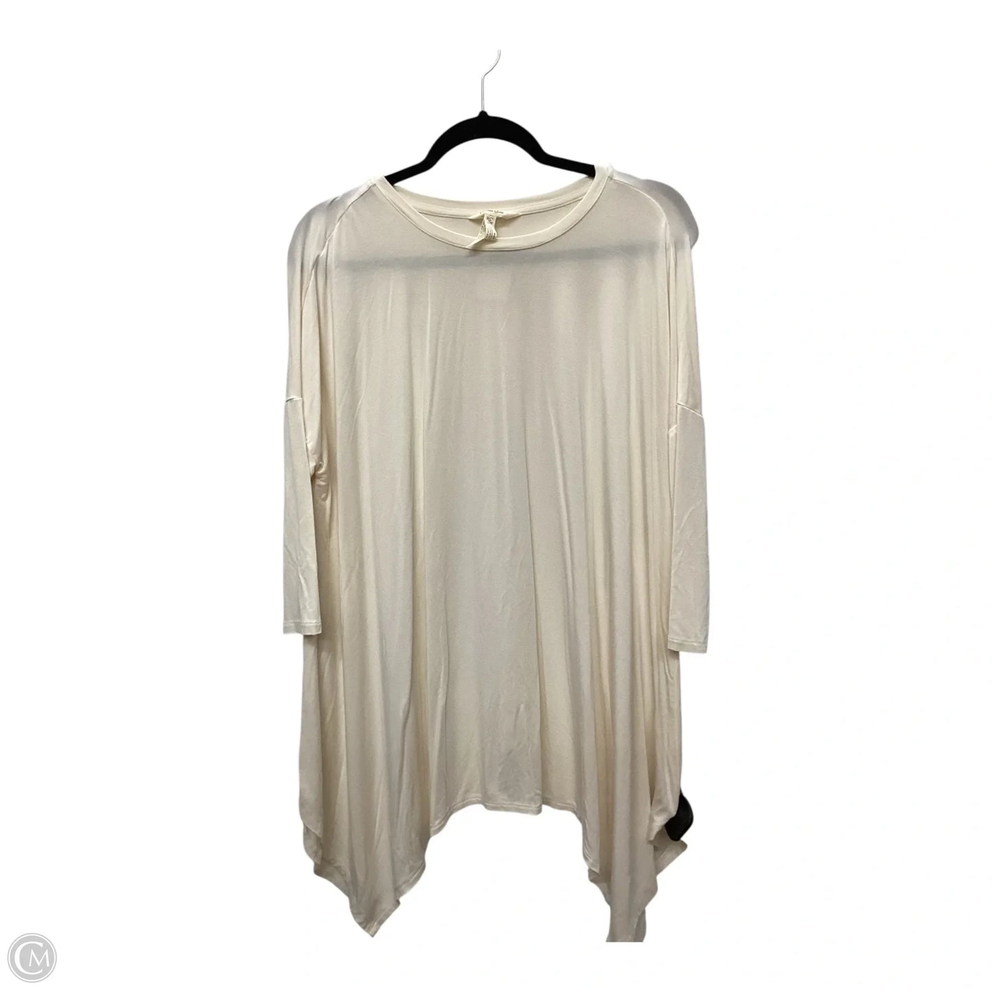 Top Long Sleeve By Matilda Jane In Cream, Size: M