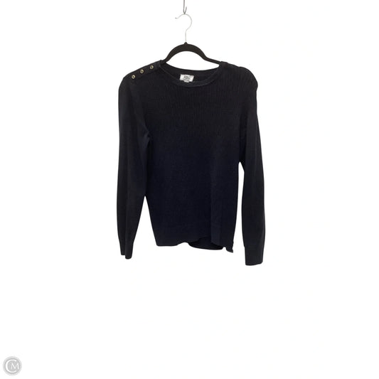 Top Long Sleeve By Kim Rogers In Black, Size: M