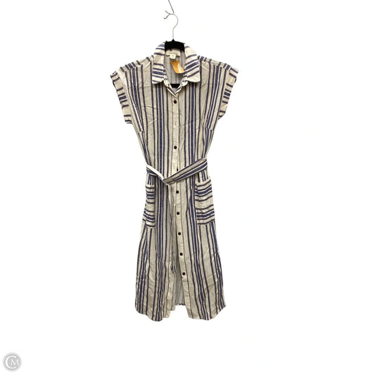 Dress Casual Midi By Monteau In Multi-colored, Size: S