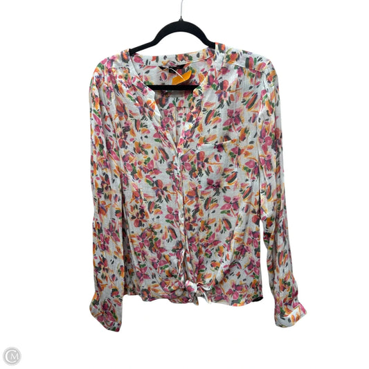 Top Long Sleeve By Zac And Rachel In Multi-colored, Size: Xl
